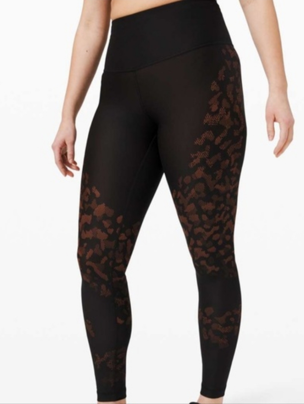 Lululemon Mapped Out High Rise Tight 28" Camo Size 4 - Picture 4 of 16
